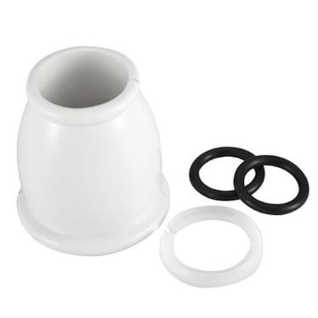 Dura Faucet DURA FAUCET DFRK500WT Bell Spout Nut And Rings D6U-DFRK500WT